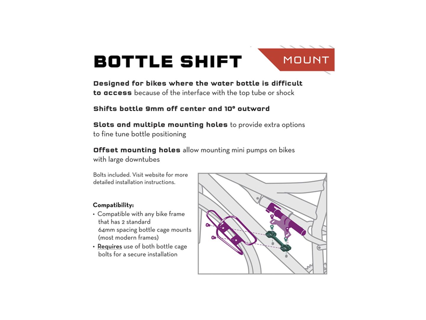 Wolf Tooth B-RAD Bottle Shift-Goodwynn'sGoodwynn's