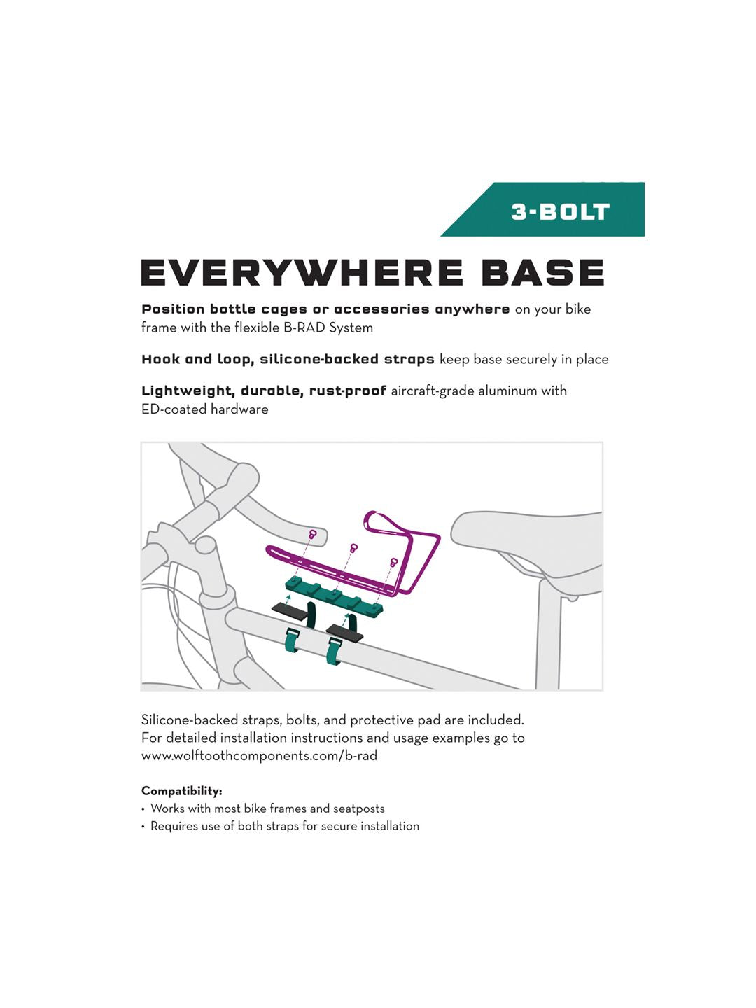 Wolf Tooth B-RAD Everywhere Base 3-Goodwynn'sGoodwynn's