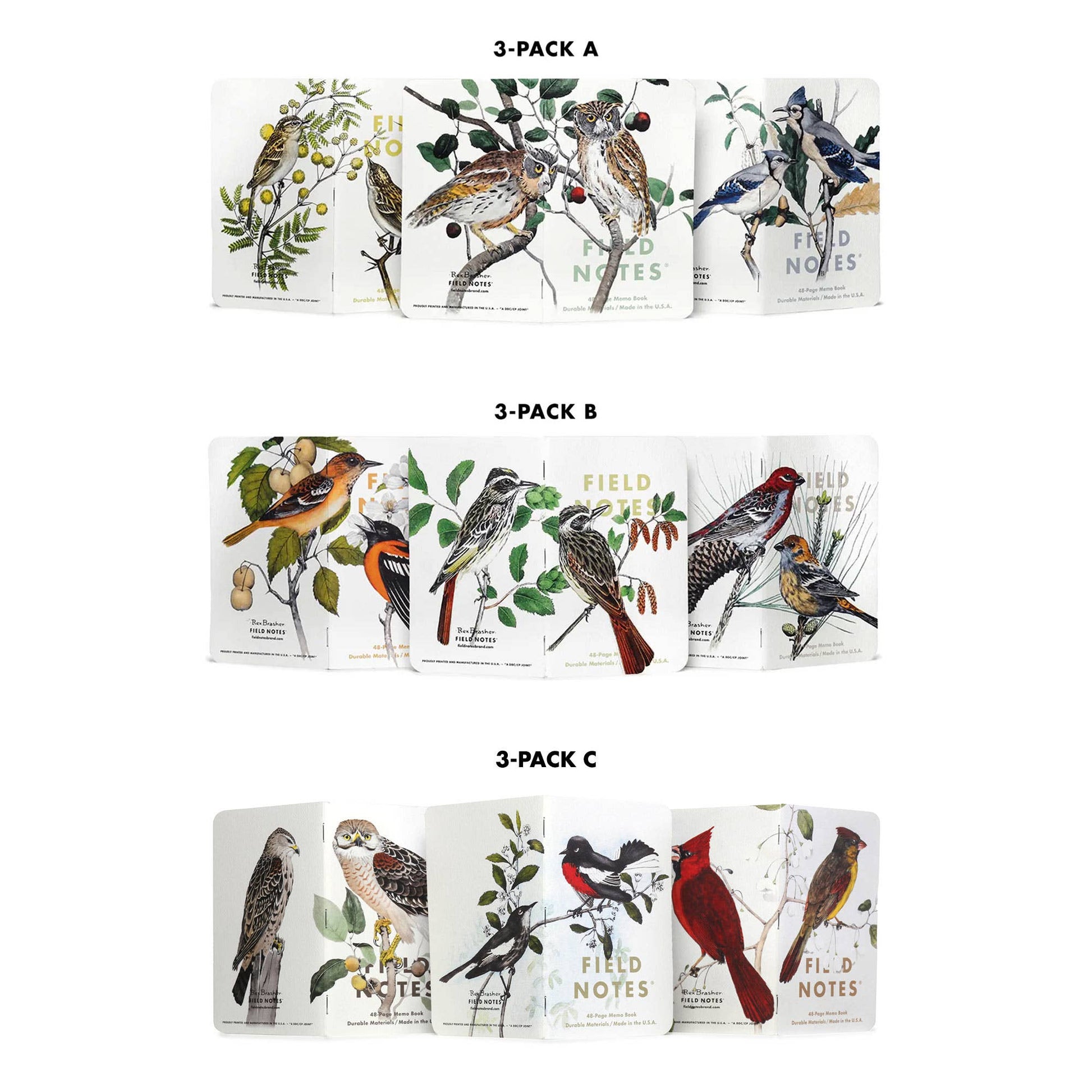 Field Notes - Birds and Trees of North America-Goodwynn'sGoodwynn's