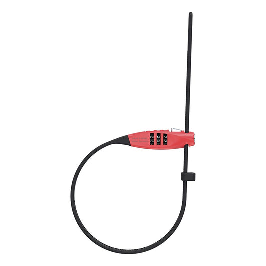 Abus Combiflex TravelGuard Cable lock Combination 4mm 45cm Red-Goodwynn's