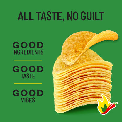 The Good Crisp Company - Spicy Jalapeño Gluten Free Chips - 5.6oz Cans (Case of 8)
