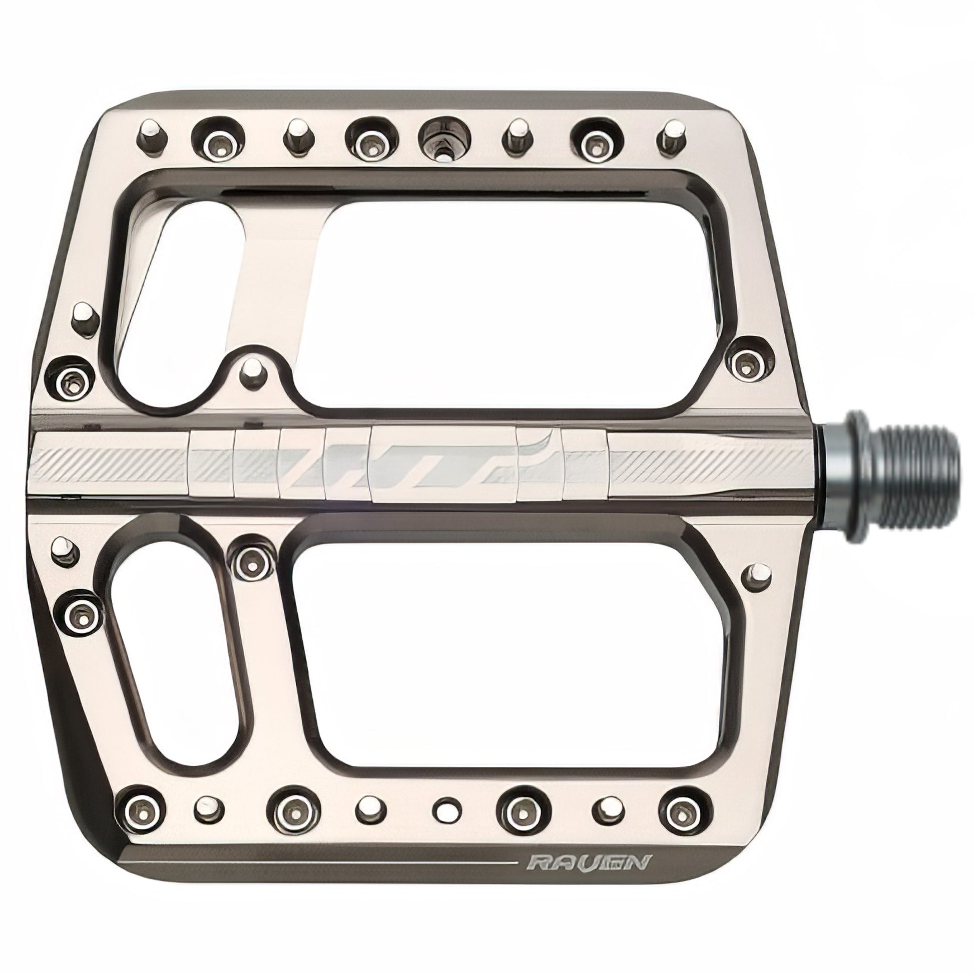 HT Pedals ANS12 Raven Platform Pedals CrMo Gray-Goodwynn'sGoodwynn's
