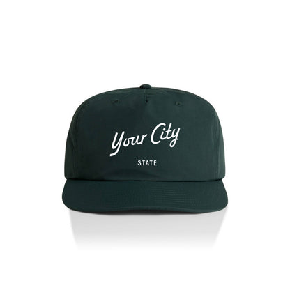 Endless August Supply Co. - Custom Nylon Hat | Script City Customizable Hat | Name Drop