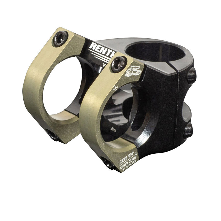 Renthal V2 Apex Stem Diameter: 31.8mm Length: 40mm Steerer: 1-1/8'' Gold-Goodwynn'sGoodwynn's