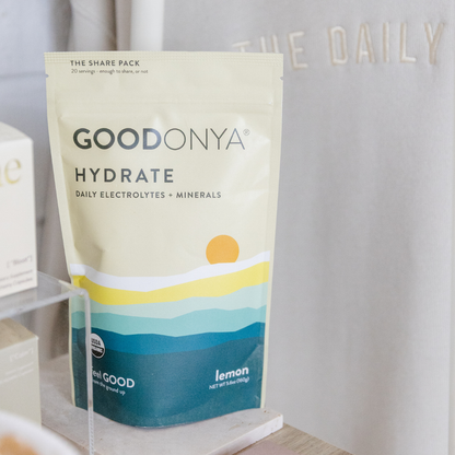 GOODONYA - Organic Hydration™ Stick Pack (12 Single-Serve Sticks)