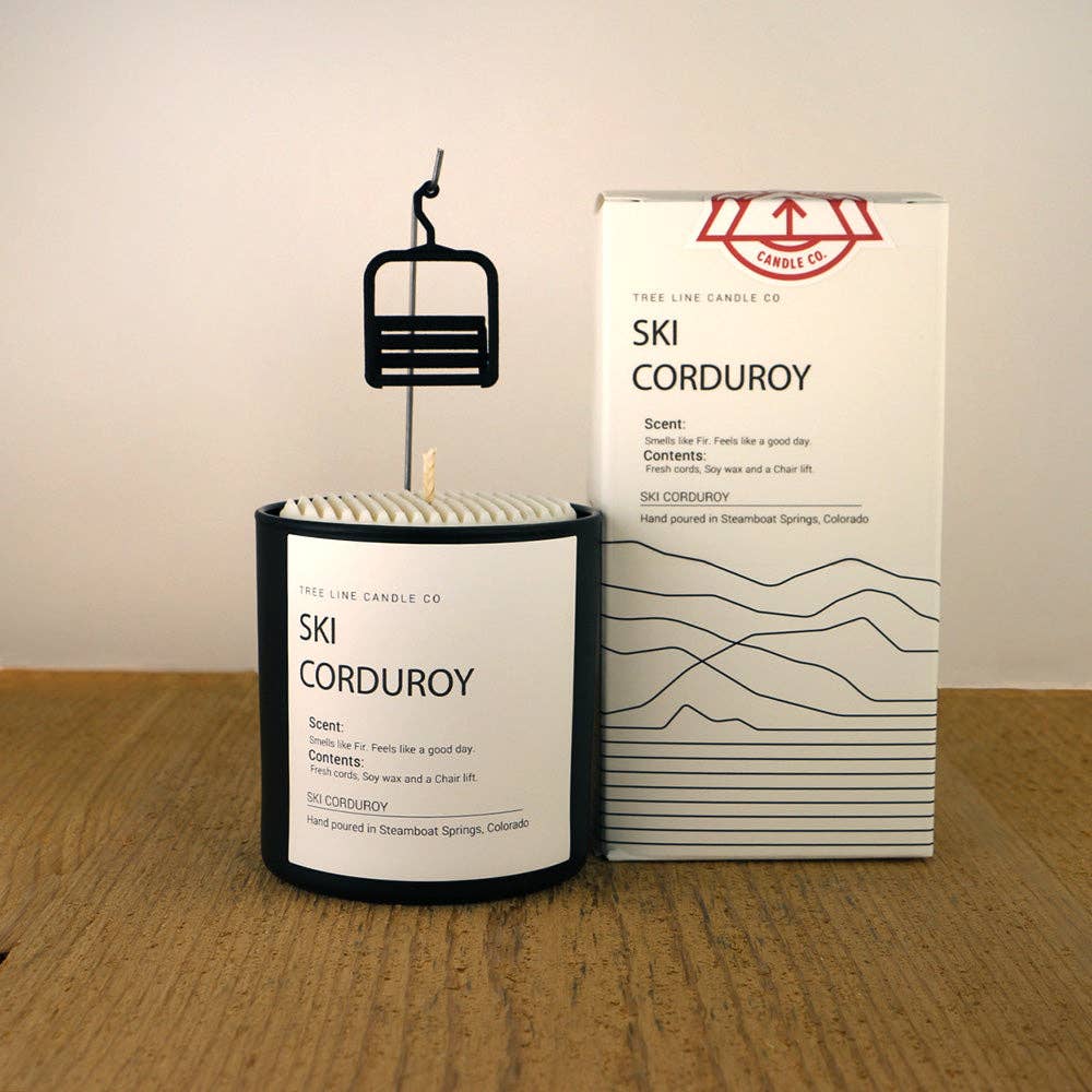 Tree Line Candle Co - Ski Corduroy