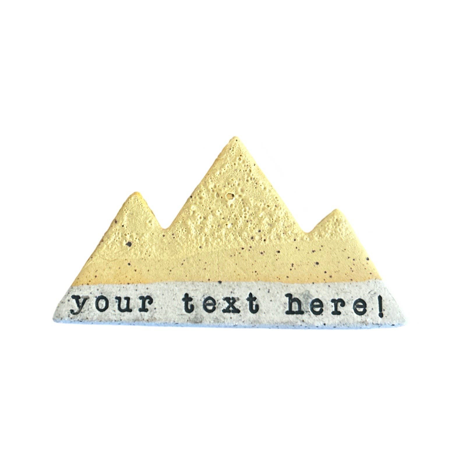 Mountain Bound Pottery - Customizable Mountain Magnet- MADE TO ORDER-Goodwynn'sGoodwynn's