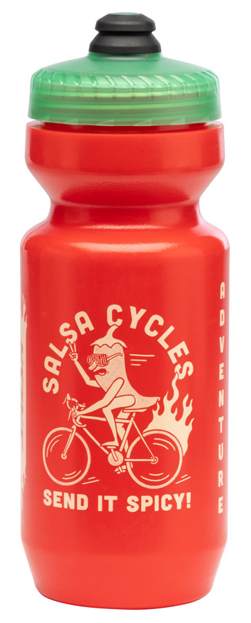 Salsa Extra Spicy Purist Non-Insulated Water Bottle - Hot Red 22oz-Goodwynn'sGoodwynn's