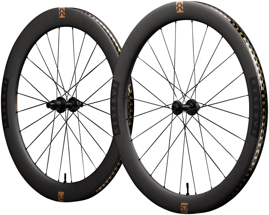 Reserve Wheels Reserve 57/64 Turbulent Aero Wheelset - 700 12 x 100/12 x 142 Center-Lock XDR Carbon DT240-Goodwynn'sGoodwynn's