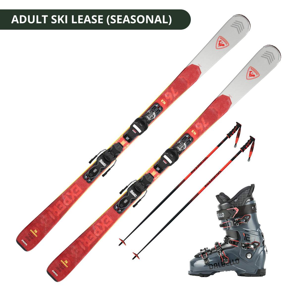 Seasonal Adult Ski Lease-Goodwynn'sGoodwynn's