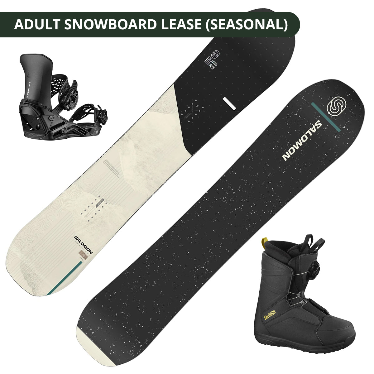 Seasonal Adult Snowboard Lease