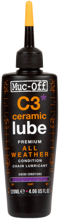 Muc-Off C3 Ceramic All Weather Lube - 120ml-Goodwynn'sGoodwynn's