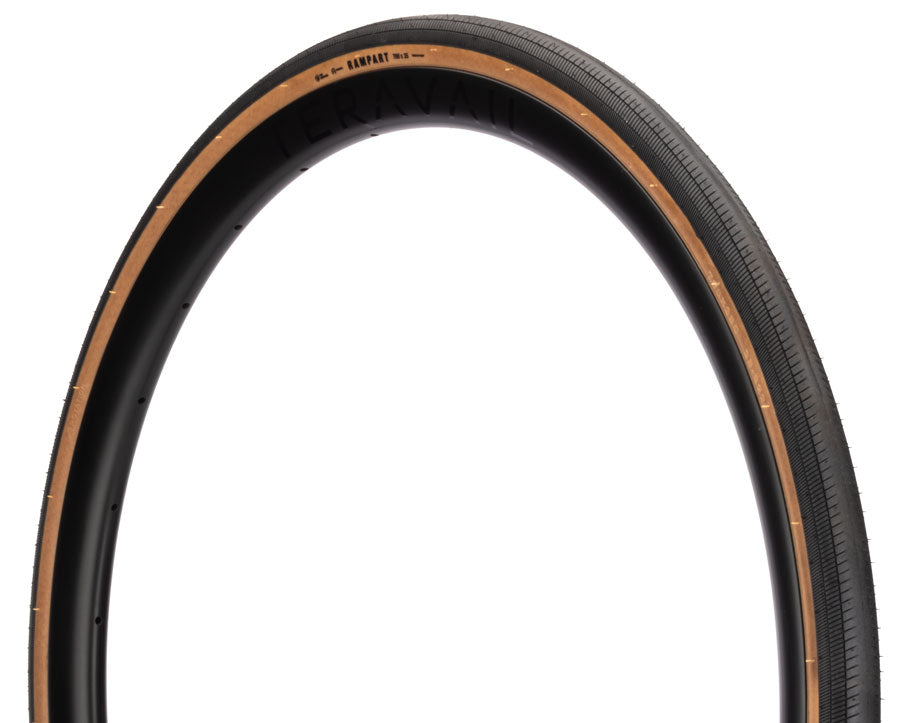 Teravail Rampart Tire - 700 x 35 Tubeless Folding Tan Durable Fast Compound-Goodwynn'sGoodwynn's