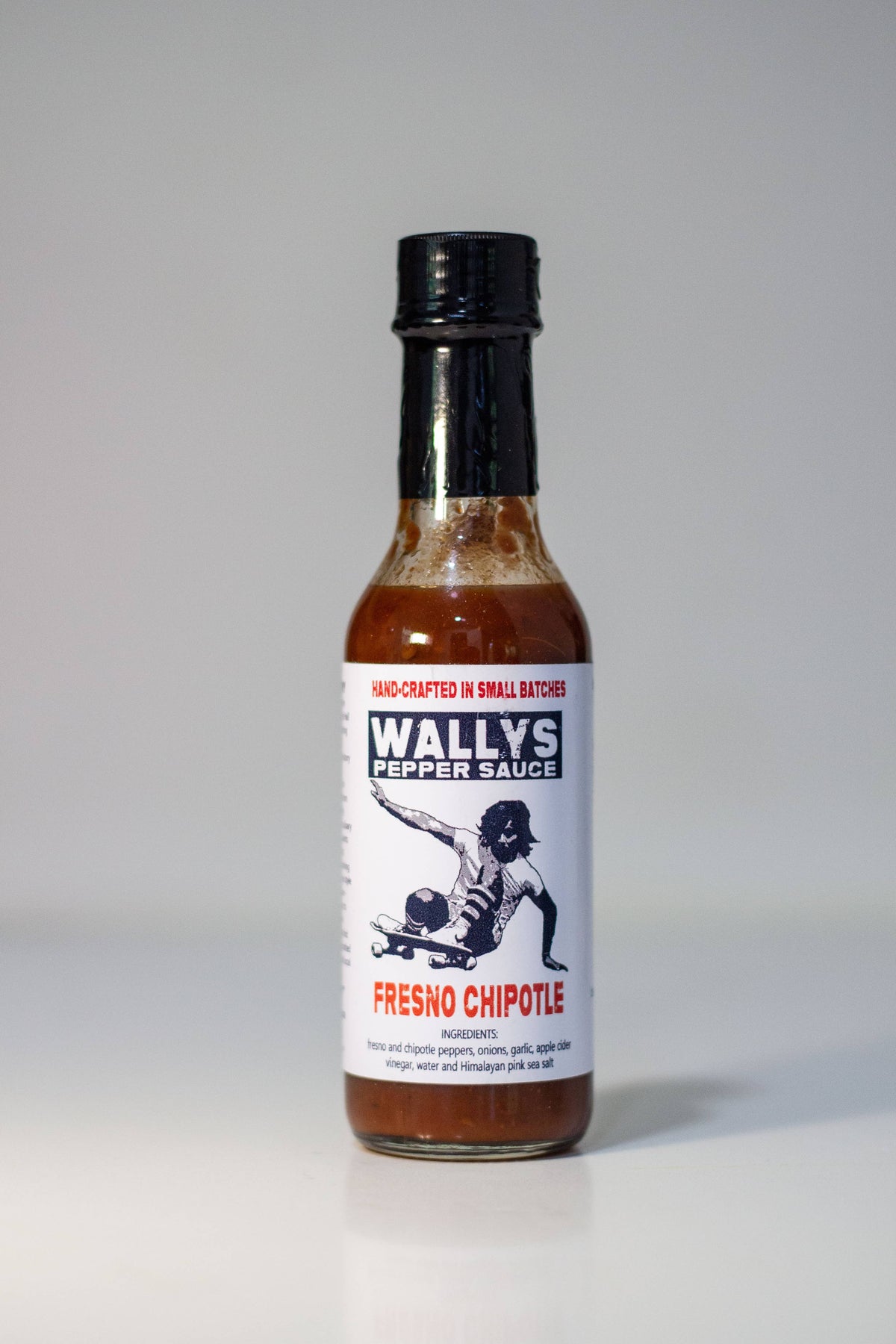 Wallys Pepper Sauce LLC - Fresno Chipotle - 5 oz Bottle-Goodwynn'sGoodwynn's