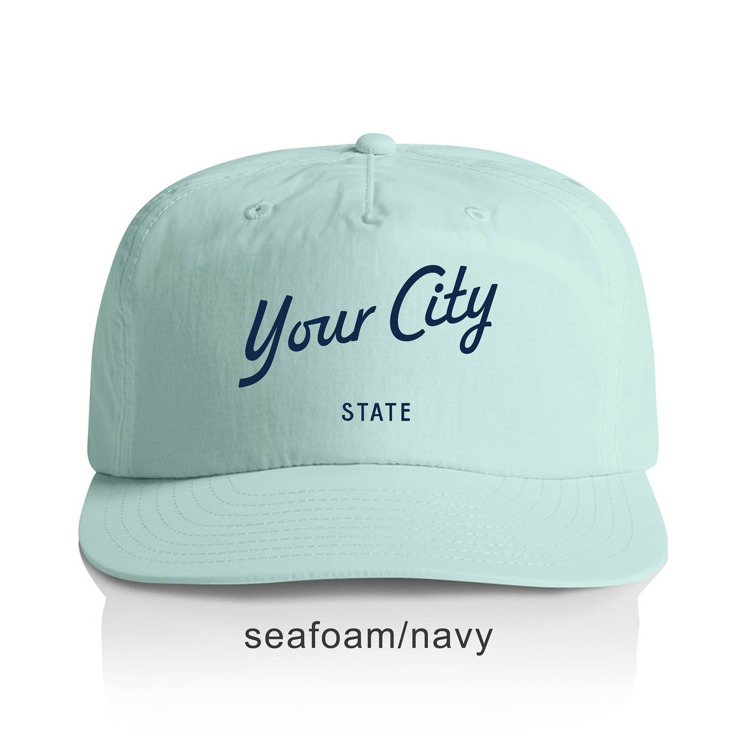 Endless August Supply Co. - Custom Nylon Hat | Script City Customizable Hat | Name Drop