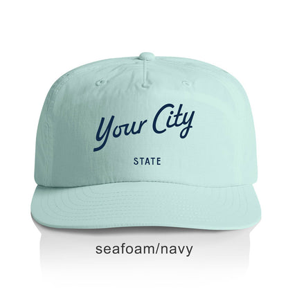 Endless August Supply Co. - Custom Nylon Hat | Script City Customizable Hat | Name Drop
