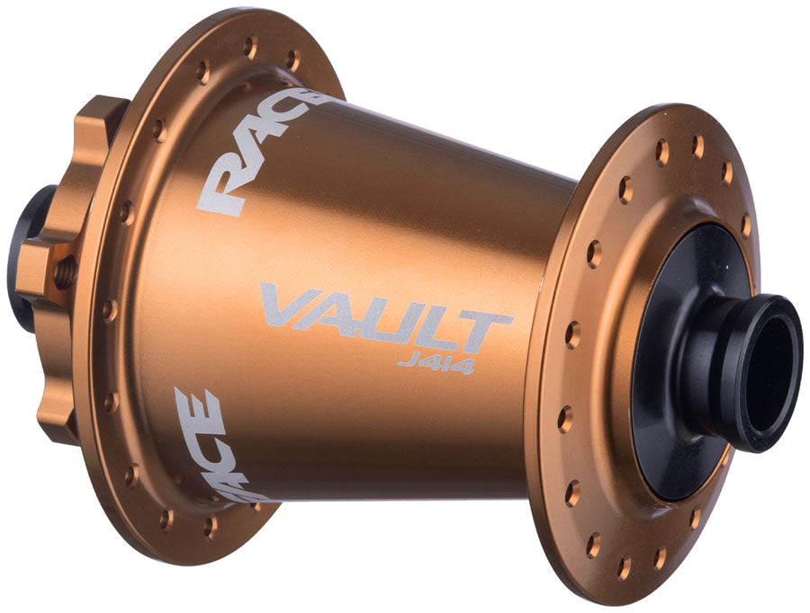 RaceFace Vault J-Bend 414 Front Hub - 15 x 110mm 6-Bolt Kashmoney Gold 32H-Goodwynn'sGoodwynn's