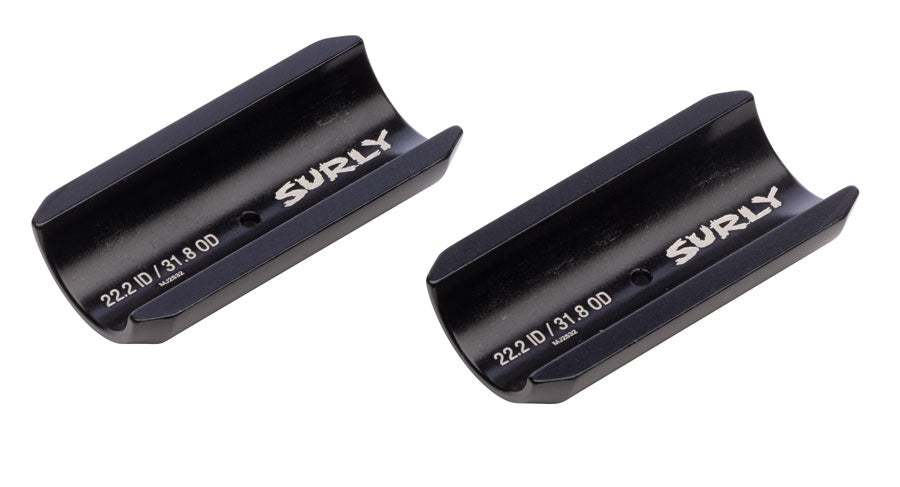 Surly Handlebar Clamp Shim - 22.2mm to 31.8mm Shim Black-Goodwynn'sGoodwynn's