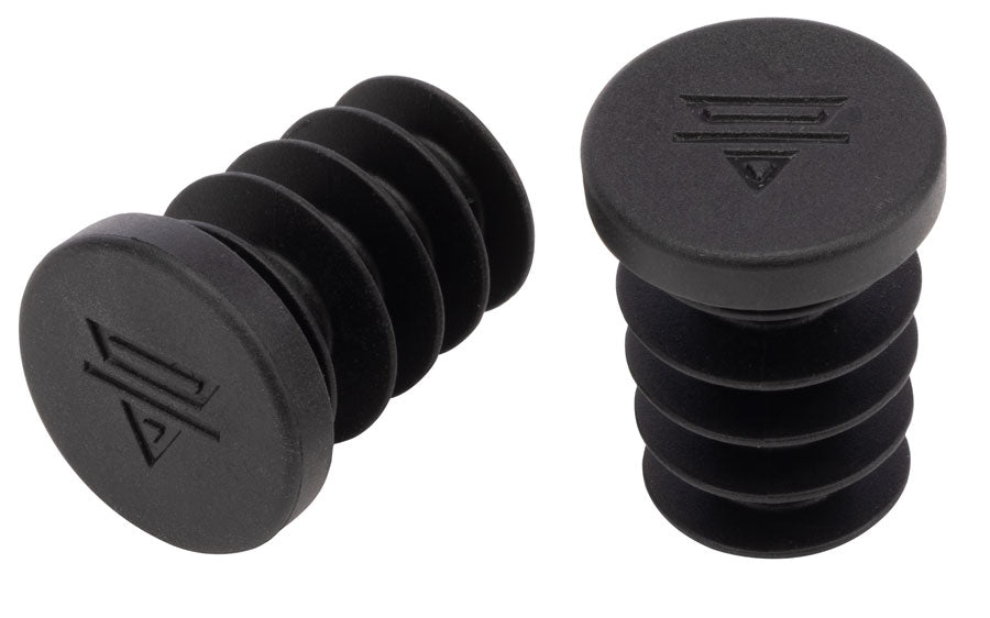 Teravail Rubber Bar End Plugs - Obsidian Black-Goodwynn'sGoodwynn's
