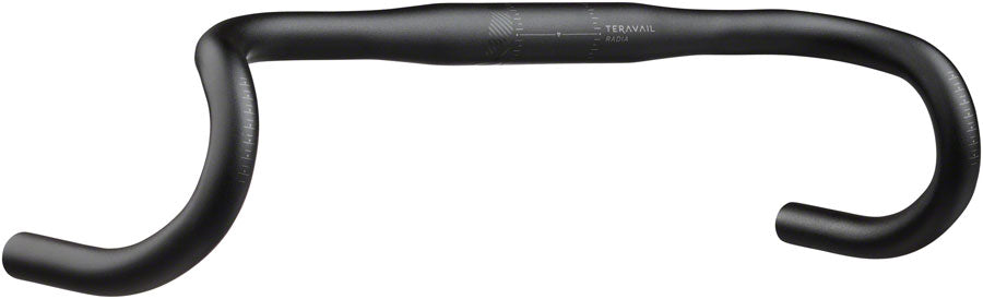 Teravail Radia 12 Drop Handlebar - Aluminum 31.8mm 42cm Black