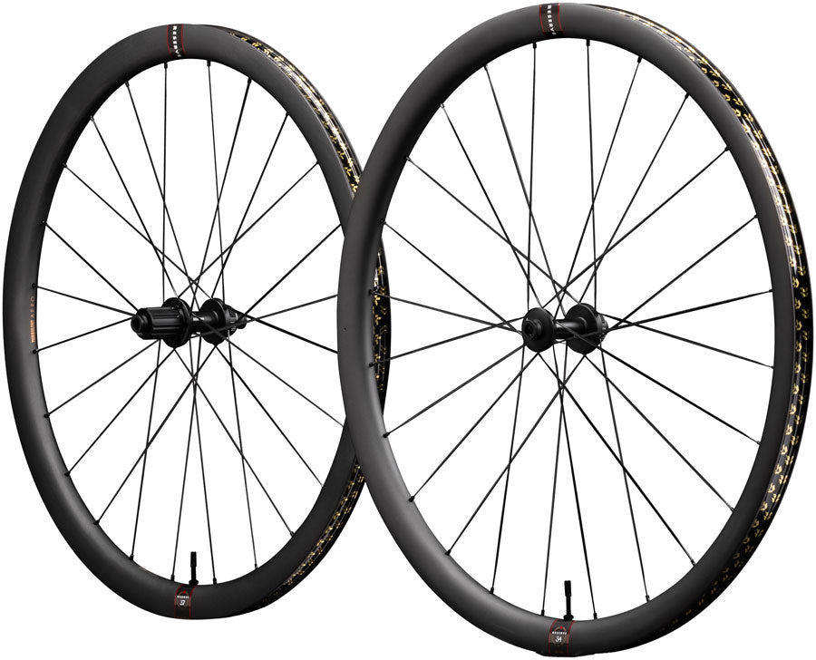 Reserve Wheels Reserve 34/37 Turbulent Aero Wheelset - 700 12 x 100/12 x 142 Center-Lock XDR/HG11 Carbon SL DT180-Goodwynn'sGoodwynn's