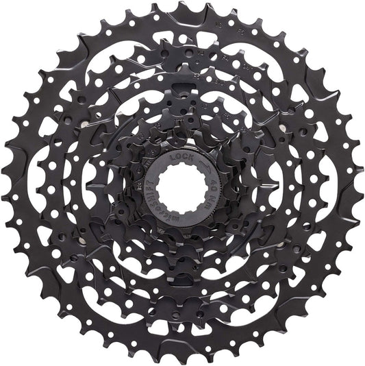 microSHIFT H07 Cassette - 7-Speed 12-40t Standard HG ED Black Finish-Goodwynn's