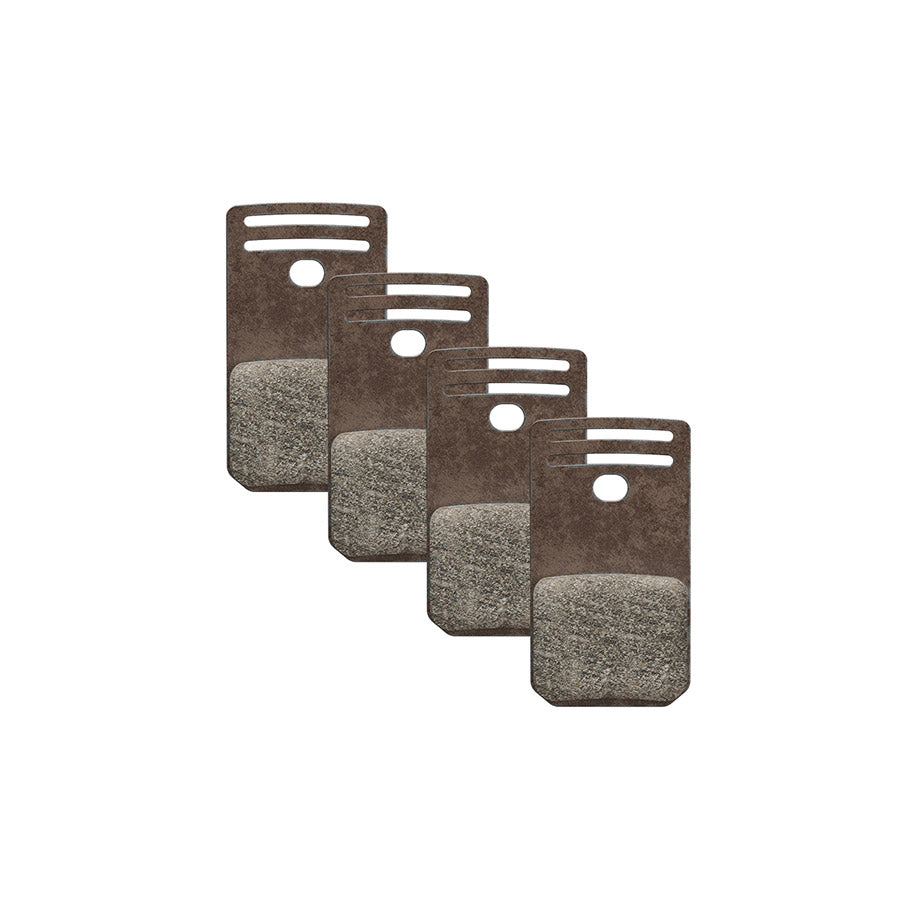 Magura MDP 12 Silver Disc Brake Pads Shape: Magura Gustav Pro Organic Pair-Goodwynn'sGoodwynn's