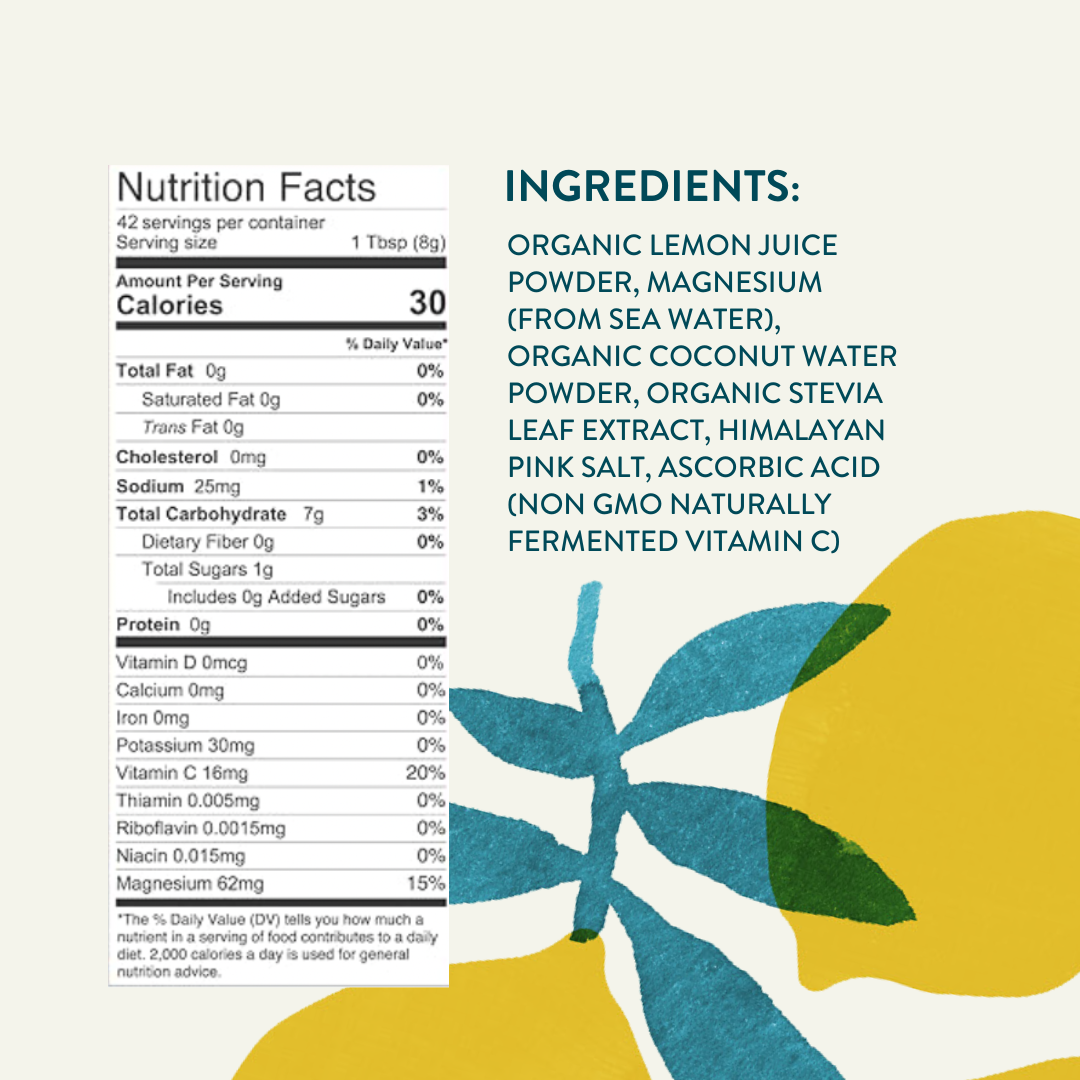 GOODONYA - Organic Hydration™ Stick Pack (12 Single-Serve Sticks)-Goodwynn'sGoodwynn's