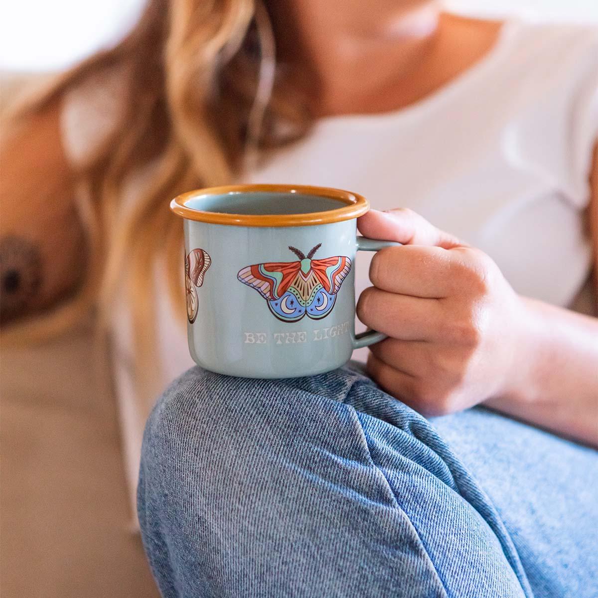 Be The Light Enamel Mug 12oz