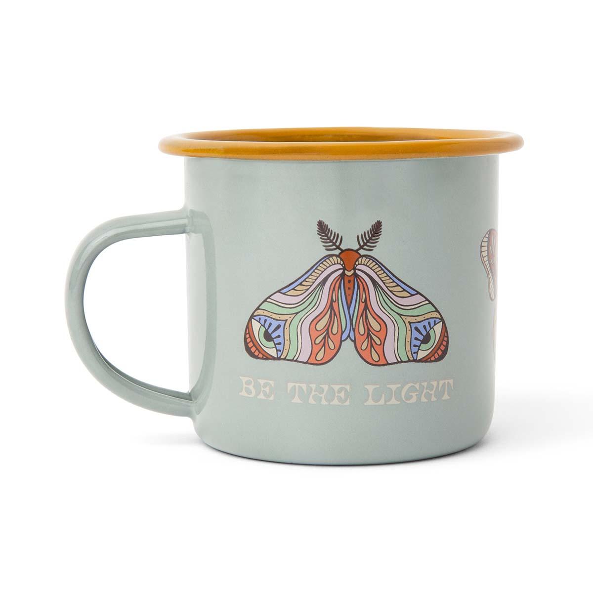 Be The Light Enamel Mug 12oz-Goodwynn'sGoodwynn's