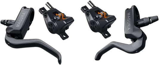 Magura MT A2 Disc Brake Lever Set - Left Right Levers Front Rear 2-Pistion Calipers BLK-Goodwynn's