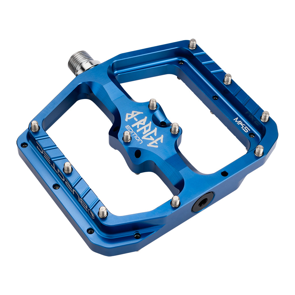 Burgtec Penthouse Flat MK5 B-Rage Edition Pedals - Deep Blue-Goodwynn'sGoodwynn's