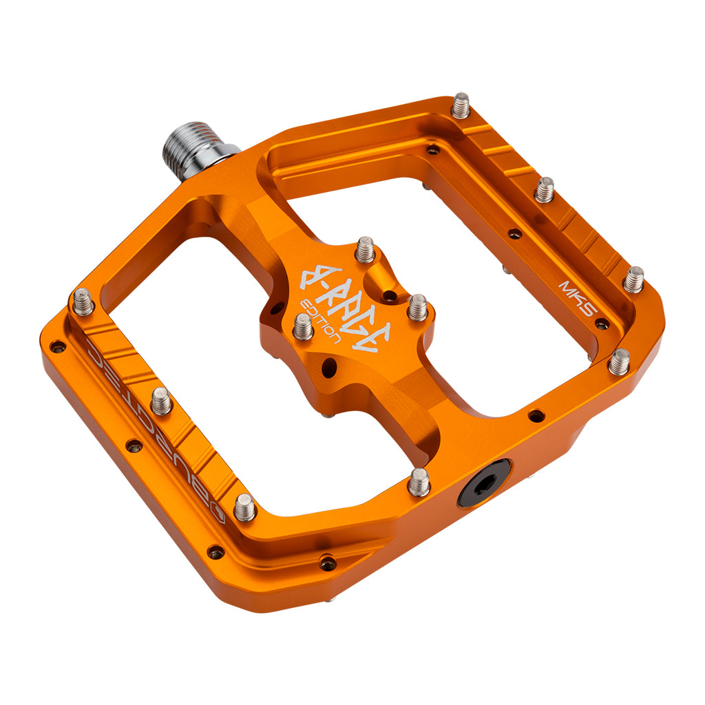 Burgtec Penthouse Flat MK5 B-Rage Edition Pedals - Orange-Goodwynn'sGoodwynn's