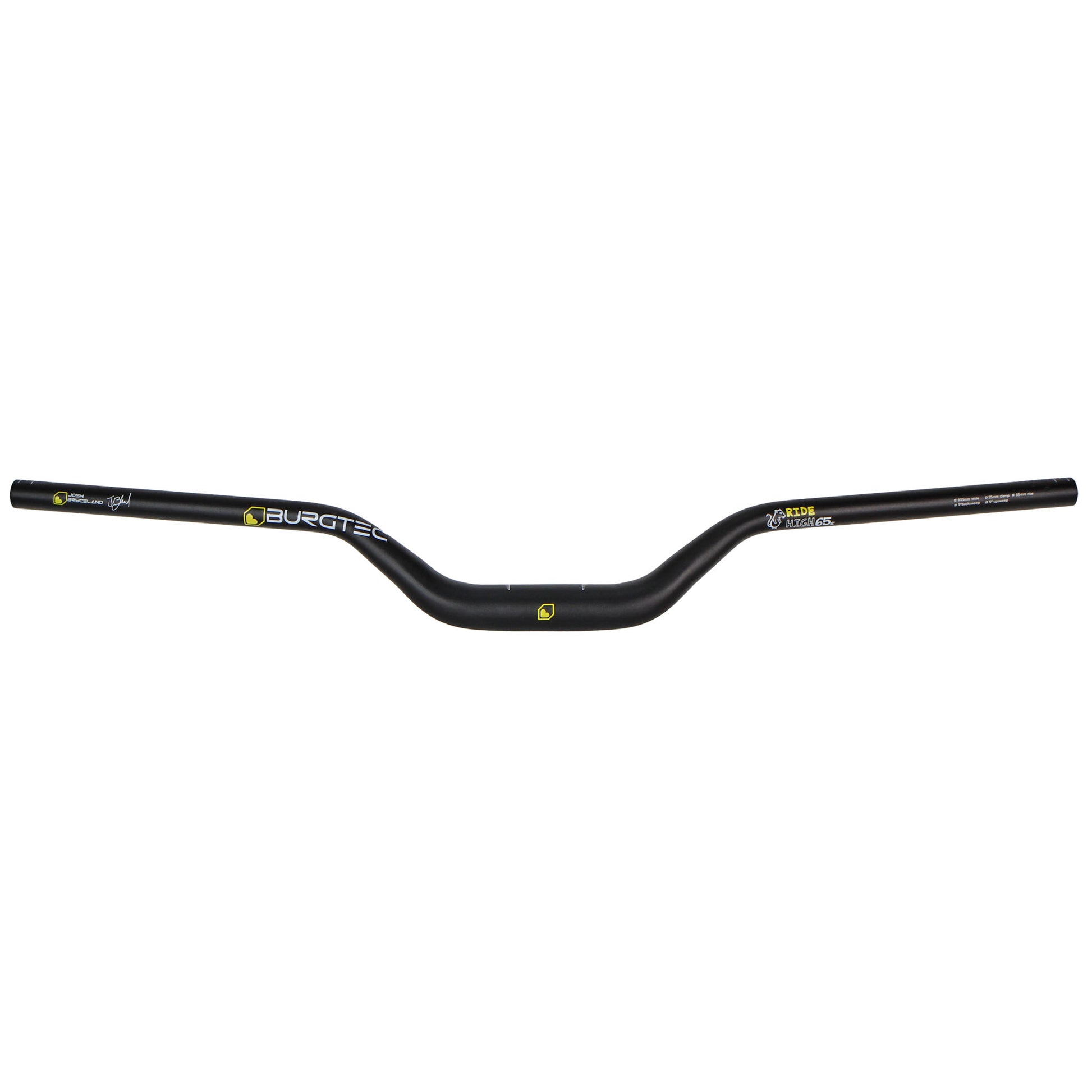 Burgtec Josh Bryceland Ride Wide Rise Bar (35) 65/800mm Blk-Goodwynn'sGoodwynn's