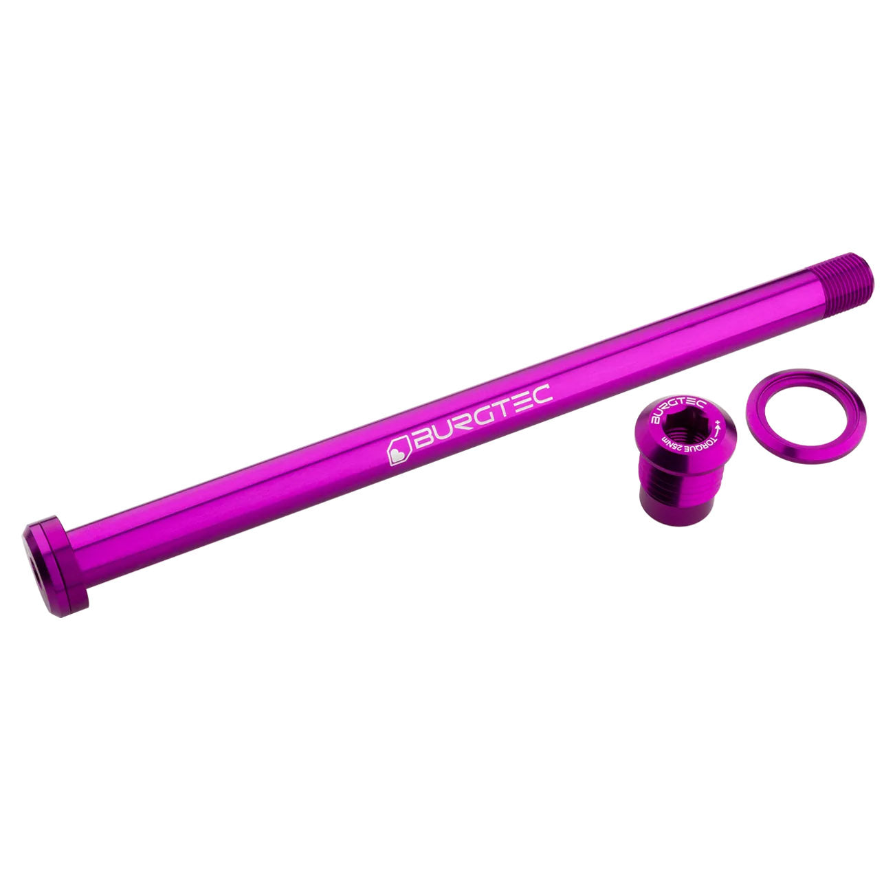 Burgtec 180mm x 12mm 1.00mm Pitch Rear Axle - Purple Rain-Goodwynn'sGoodwynn's