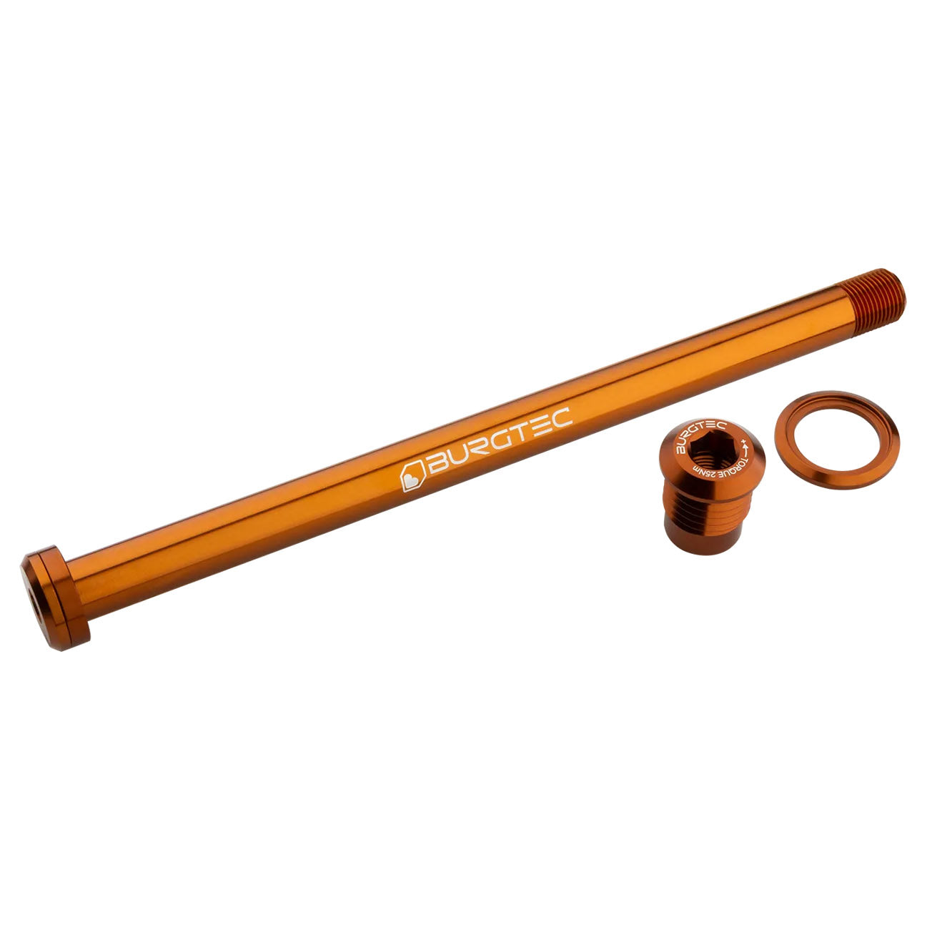 Burgtec 180mm x 12mm 1.00mm Pitch Rear Axle - Kash Bronze-Goodwynn'sGoodwynn's