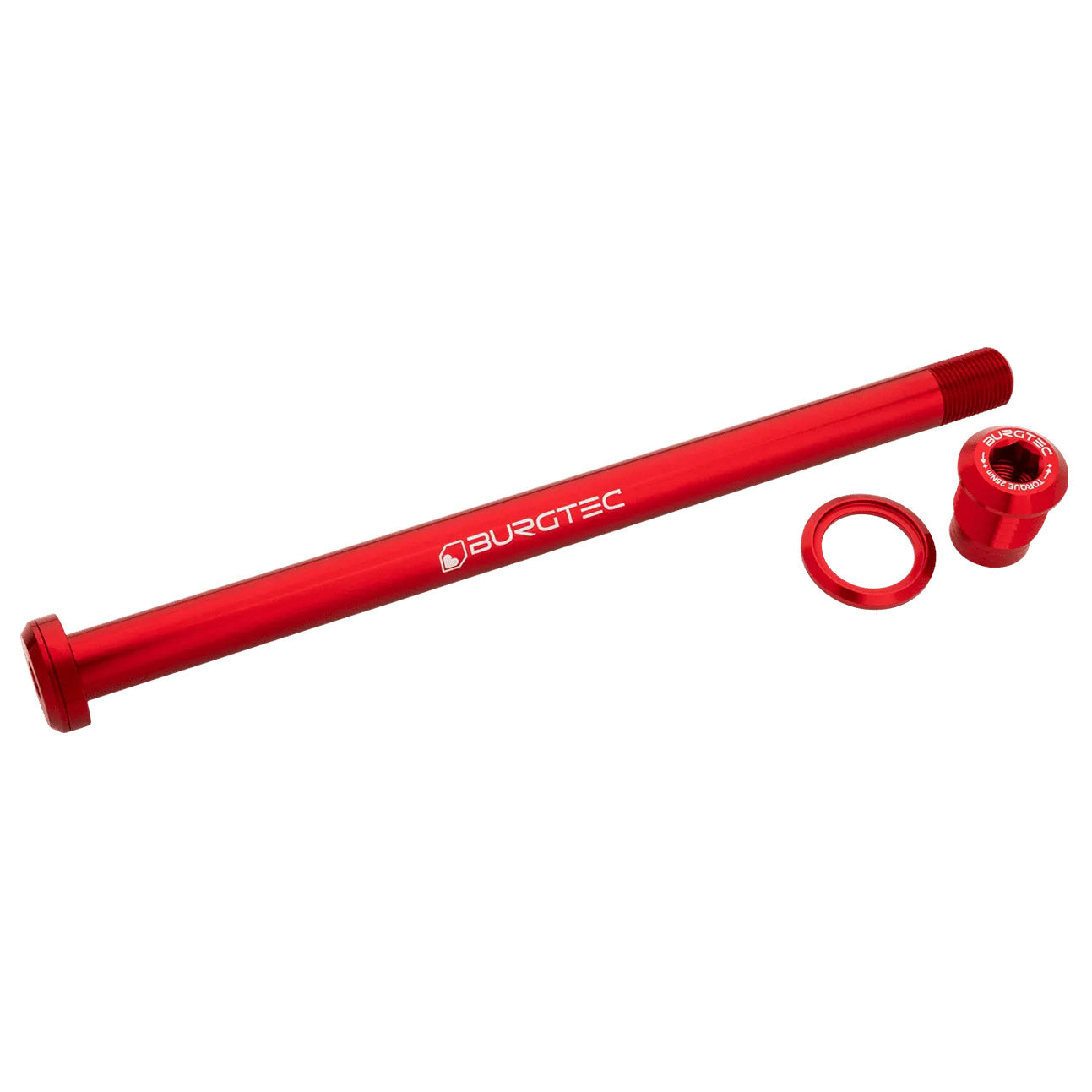 Burgtec Pivot 185.3mm UDH Rear Axle - Race Red-Goodwynn'sGoodwynn's