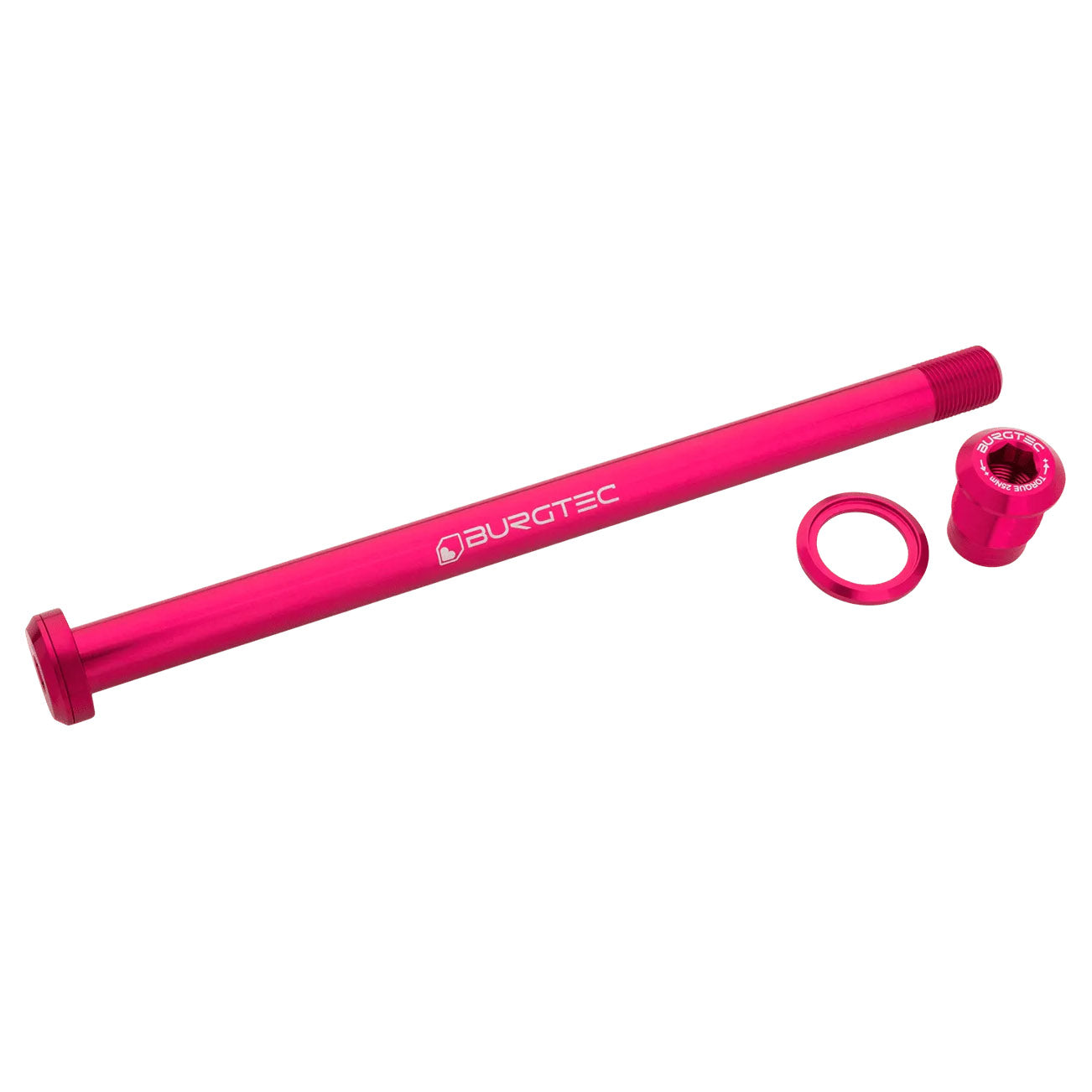 Burgtec Pivot 185.3mm UDH Rear Axle - Toxic Barbie Pink-Goodwynn'sGoodwynn's