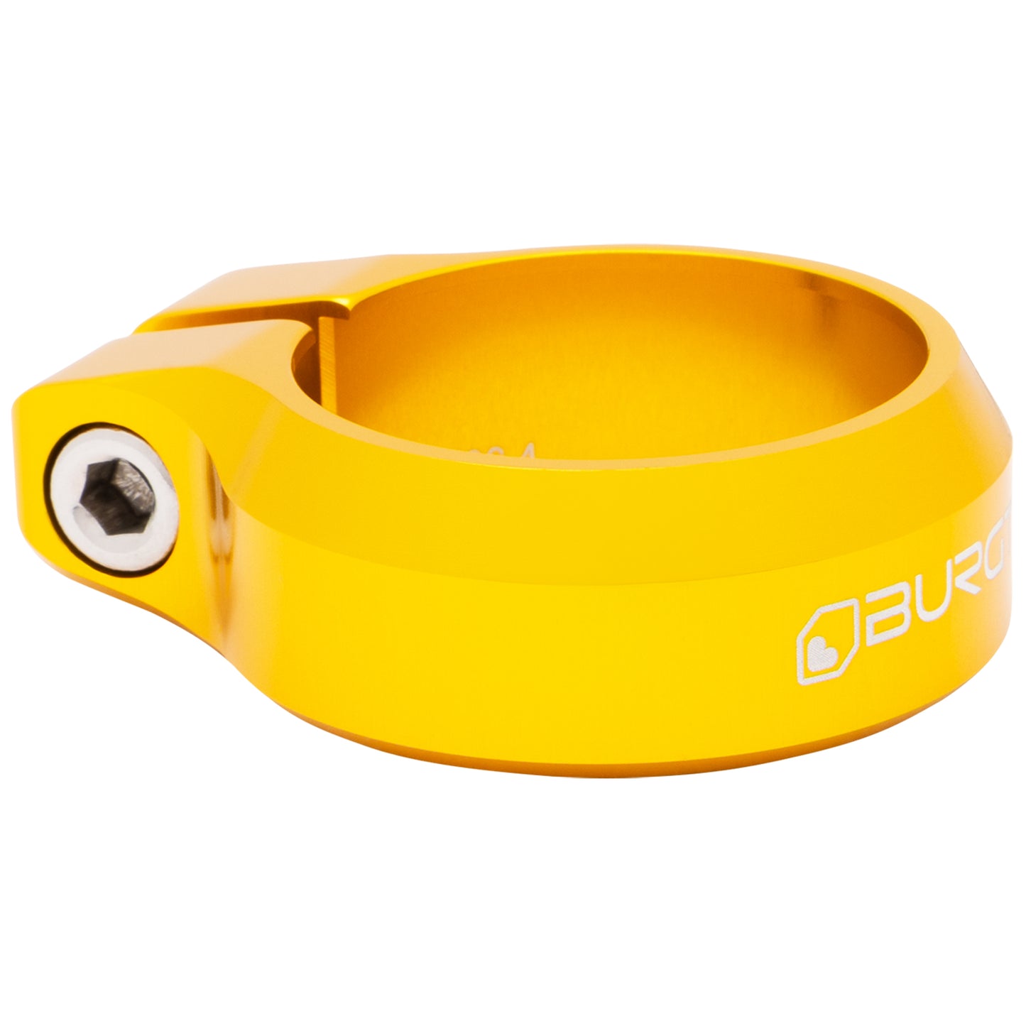 Burgtec Seat Clamp - 36.4mm Diameter - Burgtec Bullion Gold