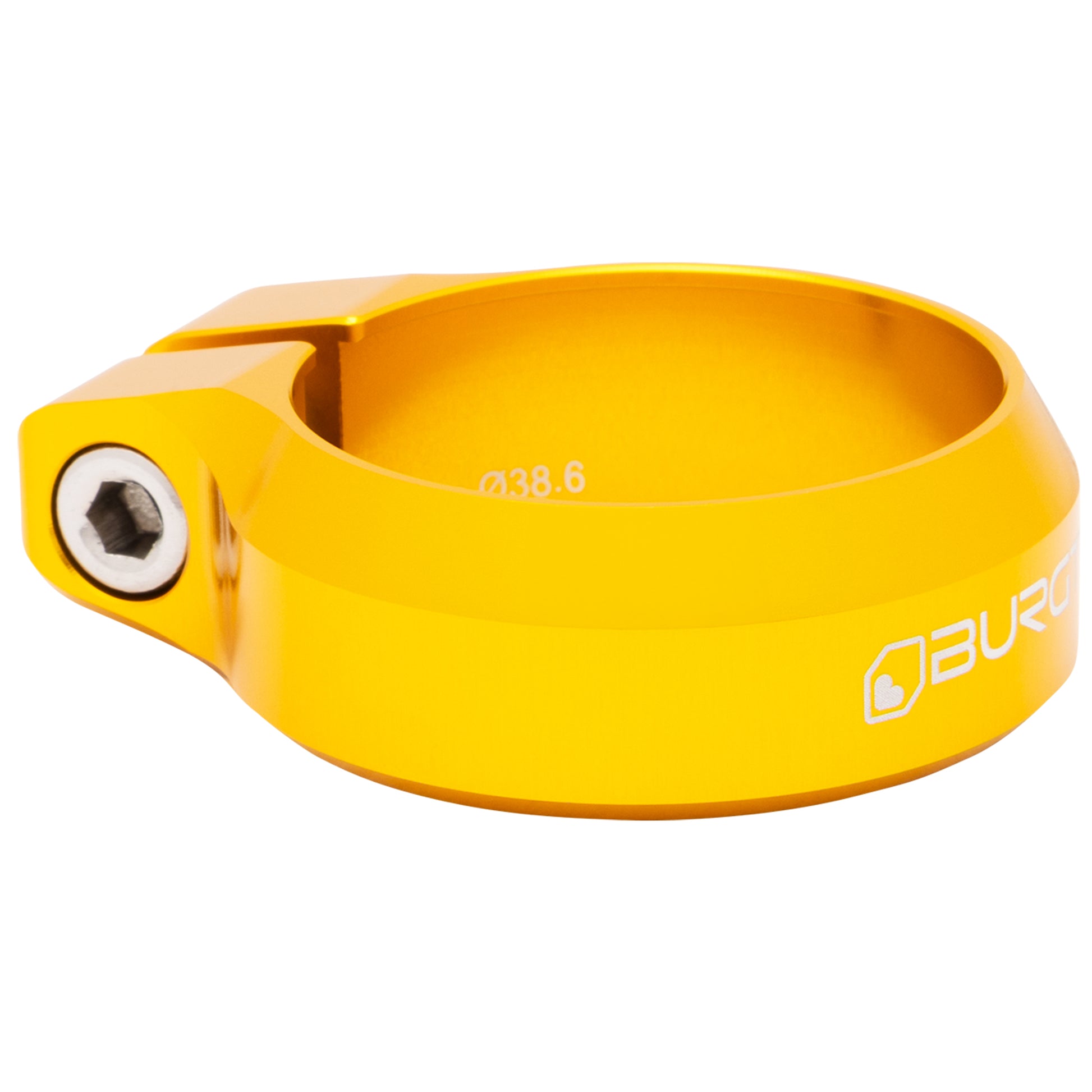 Burgtec Seat Clamp - 38.6mm Diameter - Burgtec Bullion Gold-Goodwynn'sGoodwynn's