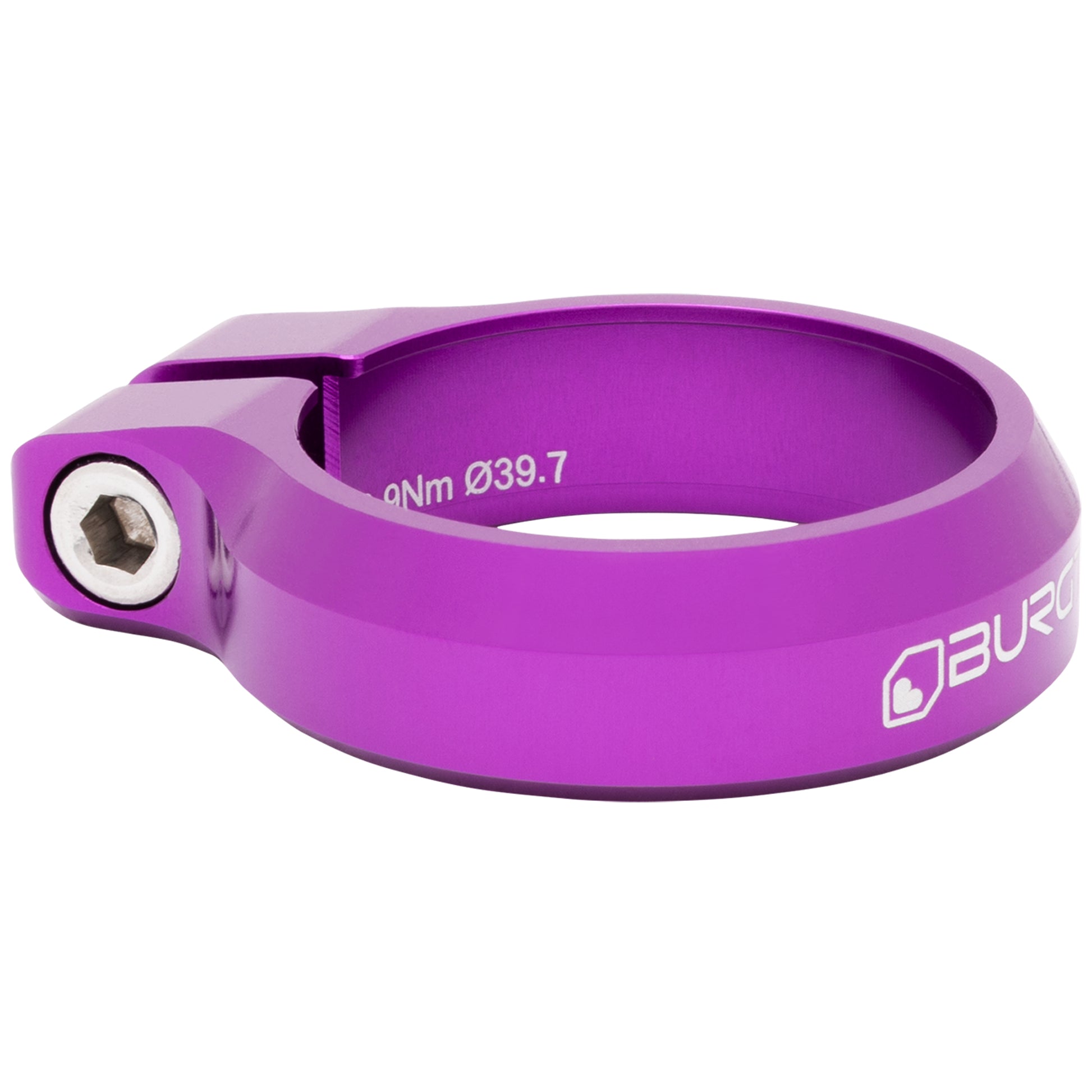 Burgtec Seat Clamp - 39.7mm Diameter - Purple Rain-Goodwynn'sGoodwynn's