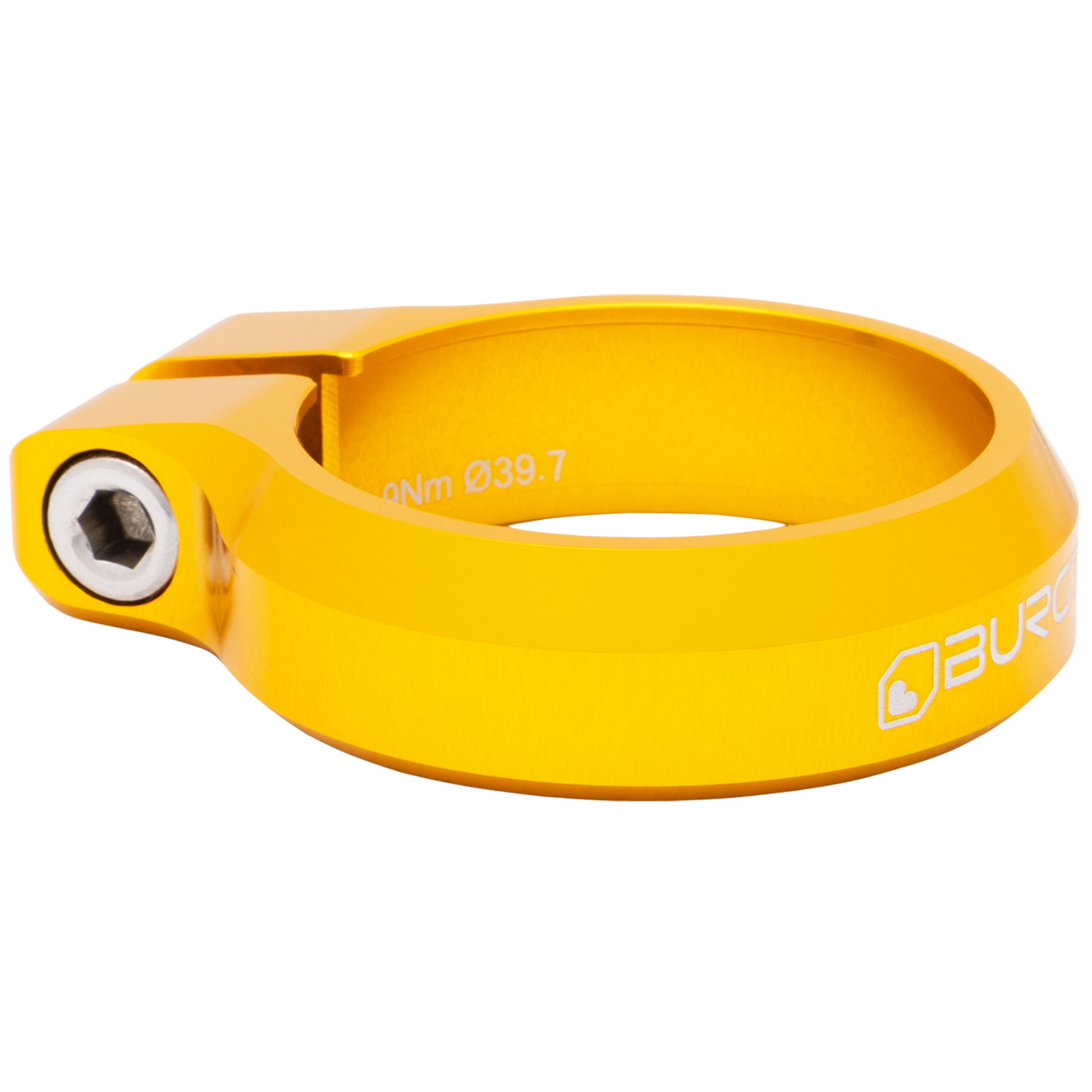 Burgtec Seat Clamp - 39.7mm Diameter - Burgtec Bullion Gold-Goodwynn'sGoodwynn's