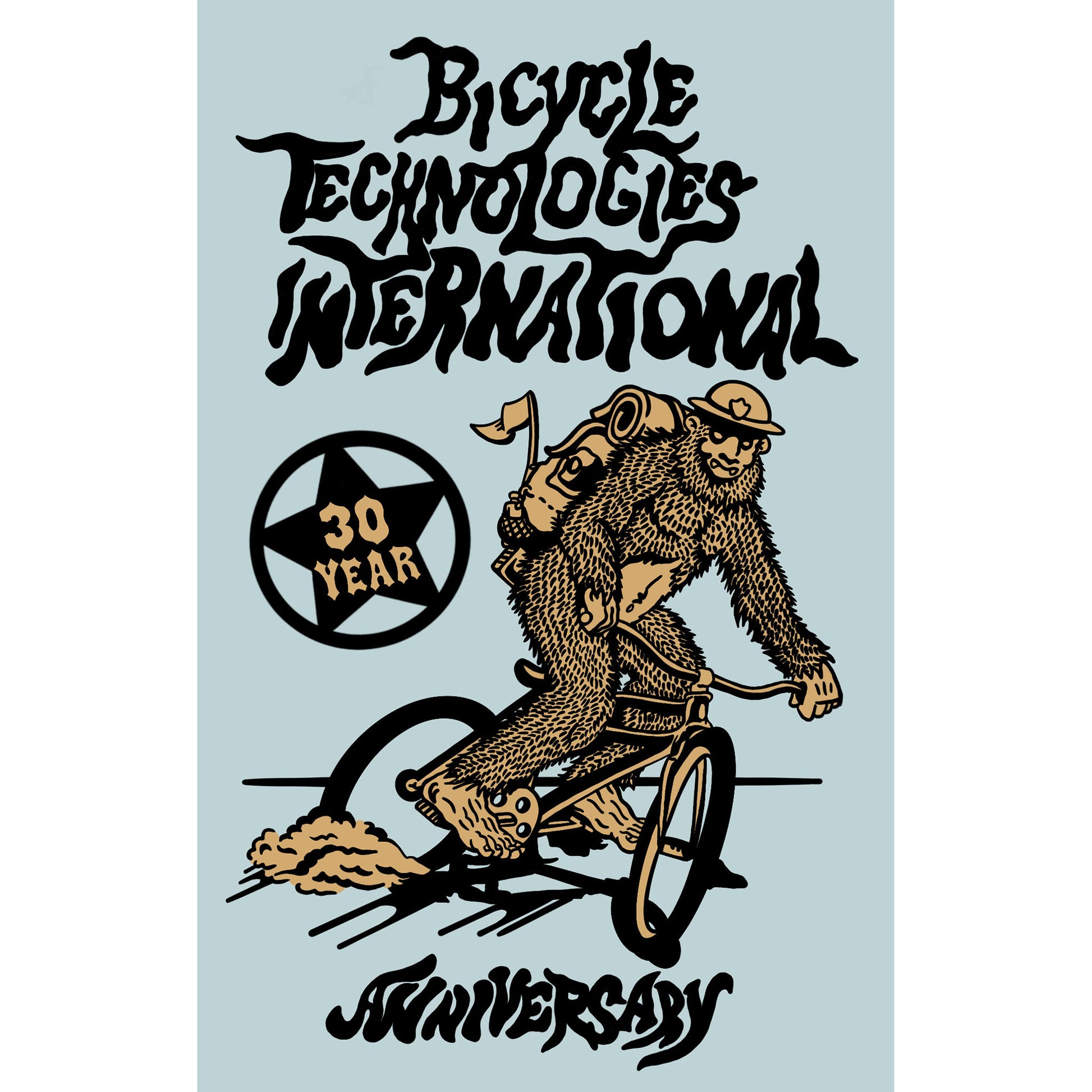 BTI 30th Anniversary Sasquatch Poster-Goodwynn'sGoodwynn's