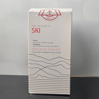 Tree Line Candle Co - Ski Candle Special Edition | Après-Ski Gift | Snow Sports