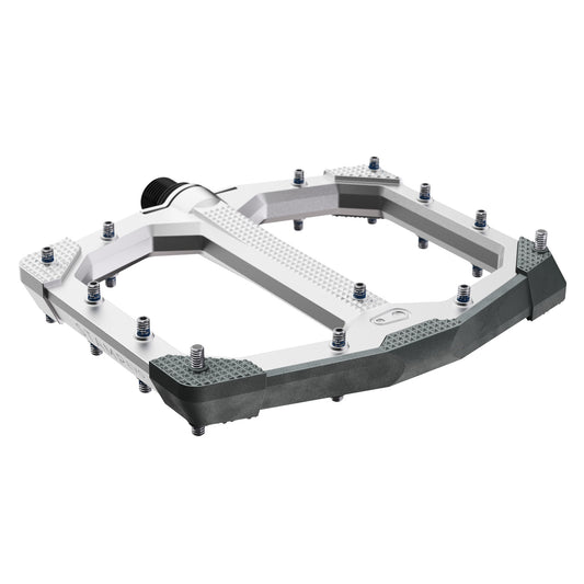 Crankbrothers Stamp Evo Large Platform Pedals Silver-Goodwynn's