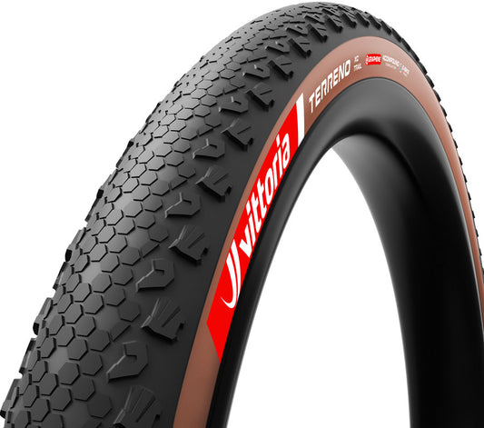 Vittoria Terreno XC Trail Tire - 29 x 2.40 Tubeless Folding BLK/Brown 4C Graphene-Goodwynn's