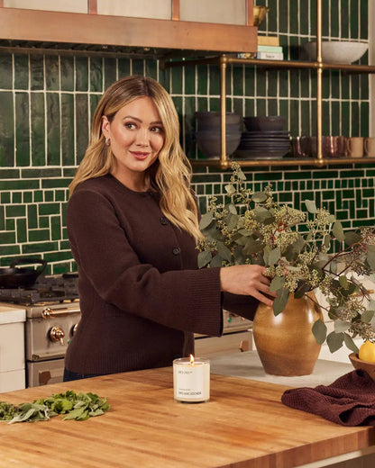 Below 60 - Dreamcatcher (eucalyptus & basil) | 10oz Soy Wax Candle | Fresh Herbal Home Fragrances by Hilary Duff