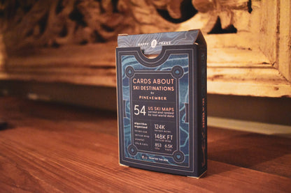 Pine + Ember - Ski the States – Bucket List – Playing Cards
