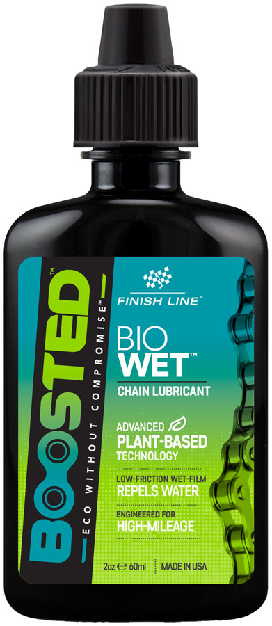 Finish Line Boosted Bio Wet Chain Lube - 2oz-Goodwynn's