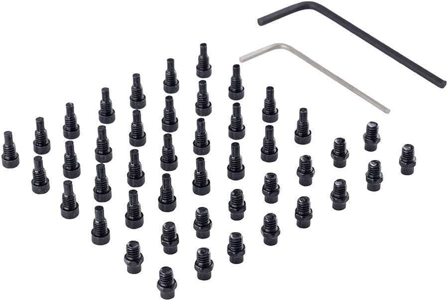 DMR Step Pins for Vault Pedals 44 Piece Set Black-Goodwynn'sGoodwynn's